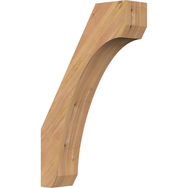 Ekena Millwork 5 1/2"W x 20"D x 32"H Legacy Smooth Knee Brace, Western Red Cedar BRC06X20X32LEC00SWR - main